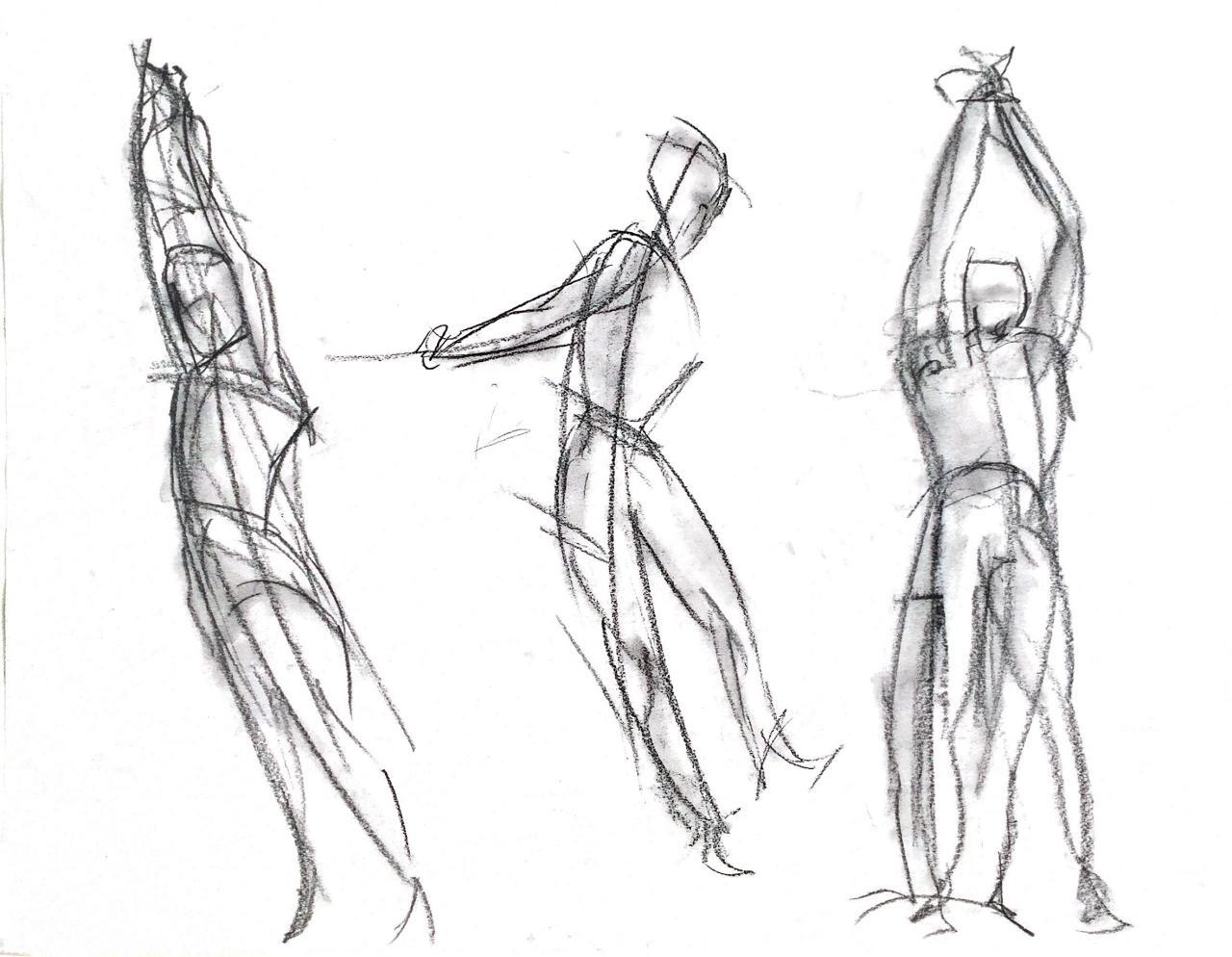 Figure Gesture Drawing Very Easy