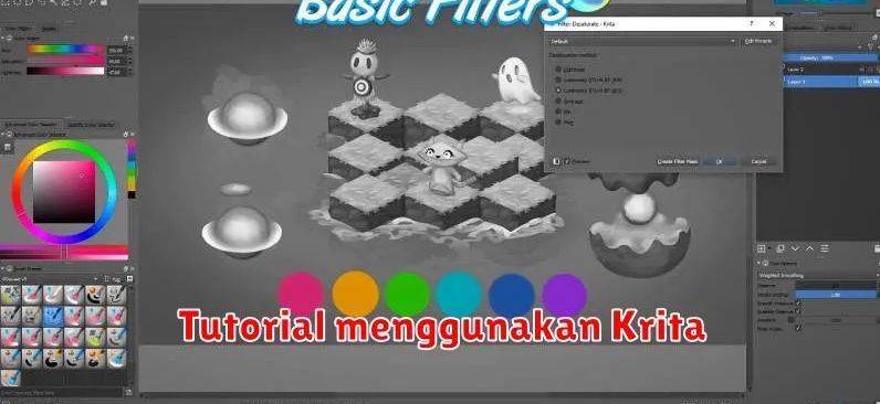 Panduan Lengkap Interface Krita Untuk Pemula (Mengenal Menu & Docker)