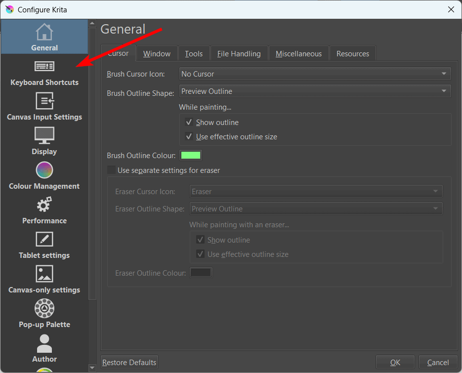 10 ‘Shortcut’ Keyboard Krita Paling Penting Yang Mempercepat Kerja