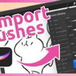 How to import brushes into Procreate FREE brush Quick tutorial - YouTube