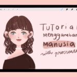 Tutorial Menggambar di Procreate dengan Brush GRATIS Bawaan with ipad ...